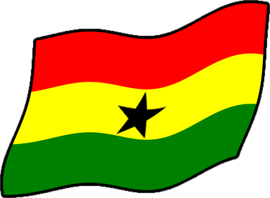 ガーナの国旗のイラスト画像4