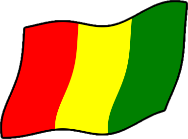 ギニアの国旗のイラスト画像4