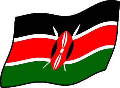 ケニアの国旗のイラスト画像4