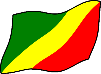 コンゴ共和国の国旗のイラスト画像4