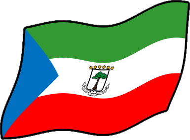 赤道ギニアの国旗のイラスト画像4