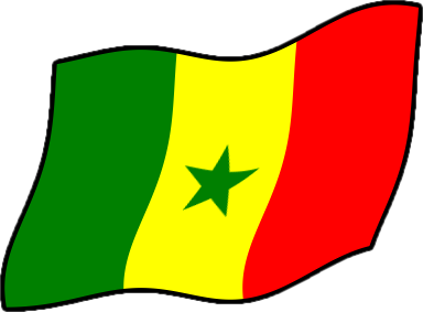 セネガルの国旗のイラスト画像4