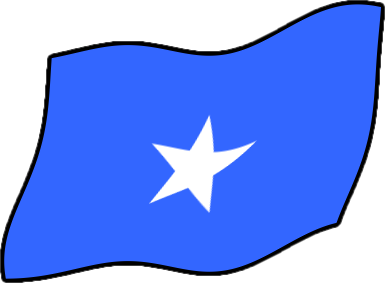 ソマリアの国旗のイラスト画像4