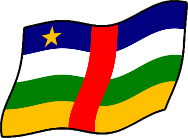 中央アフリカの国旗のイラスト画像4