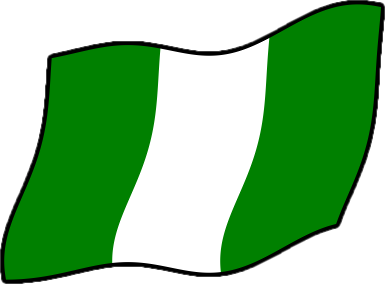 ナイジェリアの国旗のイラスト画像4