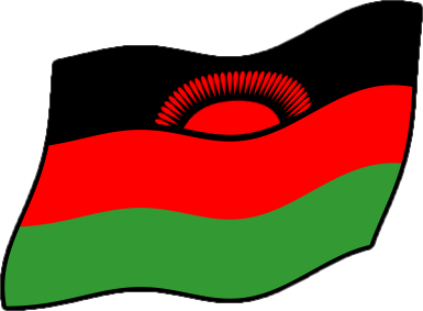 マラウイの国旗のイラスト画像4
