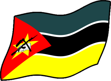 モザンビークの国旗のイラスト画像4