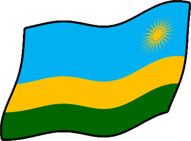 ルワンダの国旗のイラスト画像4