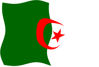 アルジェリアの国旗のイラスト画像5