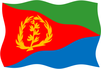 エリトリアの国旗のイラスト画像5