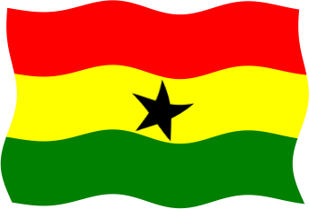 ガーナの国旗のイラスト画像5