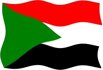 スーダンの国旗のイラスト画像5