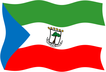 赤道ギニアの国旗のイラスト画像5