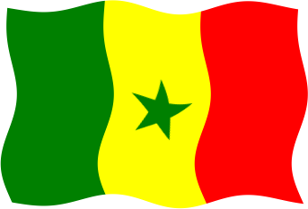 セネガルの国旗のイラスト画像5