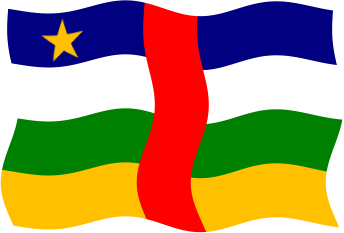 中央アフリカの国旗のイラスト画像5