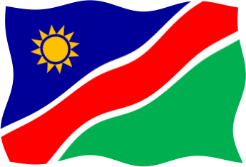 ナミビアの国旗のイラスト フリー 無料で使えるイラストカット Com