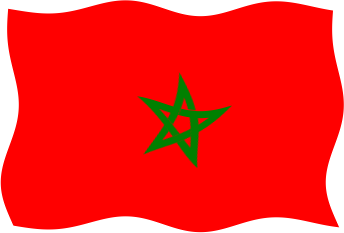モロッコの国旗のイラスト画像5