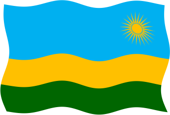 ルワンダの国旗のイラスト画像5