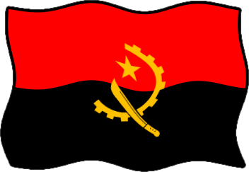 アンゴラの国旗のイラスト画像6