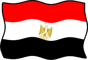 エジプトの国旗のイラスト画像6