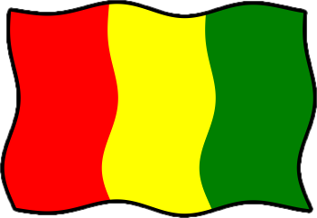 ギニアの国旗のイラスト画像6