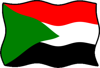 スーダンの国旗のイラスト画像6