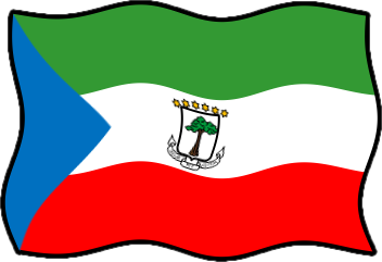 赤道ギニアの国旗のイラスト画像6