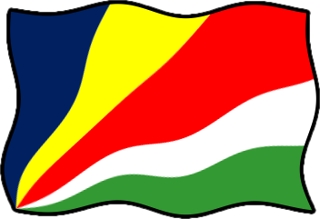 セーシェルの国旗のイラスト画像6