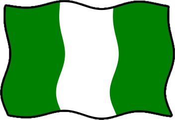 ナイジェリアの国旗のイラスト画像6