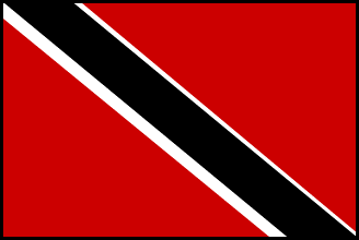 トリニダード・トバゴの国旗のイラスト画像
