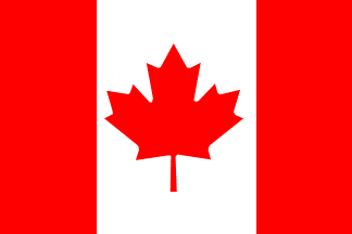 カナダの国旗のイラスト画像2