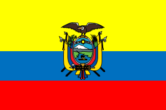 エクアドルの国旗のイラスト画像2