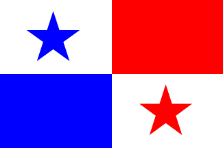 パナマの国旗のイラスト画像2