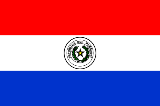 パラグアイの国旗のイラスト画像2