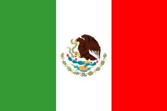 メキシコの国旗のイラスト画像2