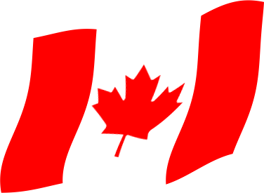 カナダの国旗のイラスト フリー 無料で使えるイラストカット Com