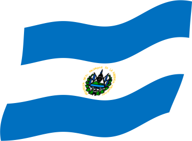 エルサルバドルの国旗のイラスト画像3
