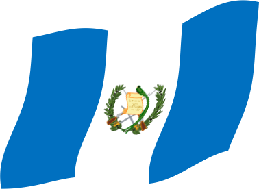 グアテマラの国旗のイラスト フリー 無料で使えるイラストカット Com