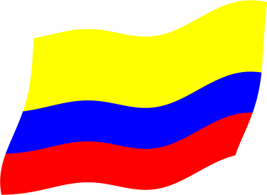 コロンビアの国旗のイラスト画像3