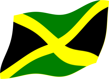 ジャマイカの国旗のイラスト画像3