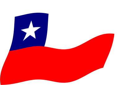 チリの国旗のイラスト画像3