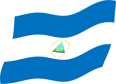 ニカラグアの国旗のイラスト画像3