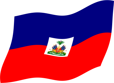 ハイチの国旗のイラスト画像3