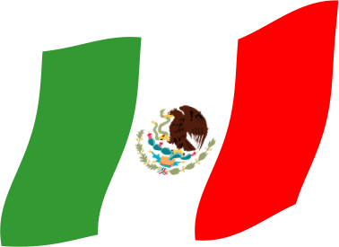 メキシコの国旗のイラスト画像3