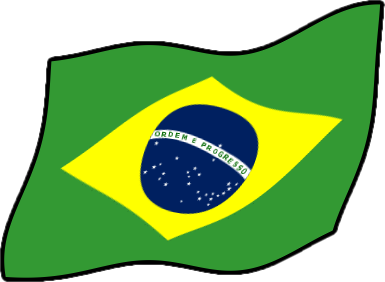 ブラジルの国旗のイラスト画像4