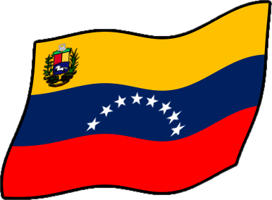 ベネズエラの国旗のイラスト画像4