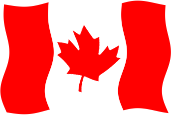 カナダの国旗のイラスト画像5