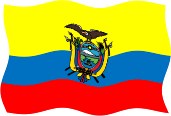 エクアドルの国旗のイラスト画像5