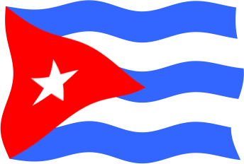 キューバの国旗のイラスト画像5