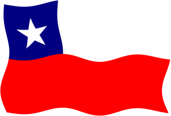 チリの国旗のイラスト画像5